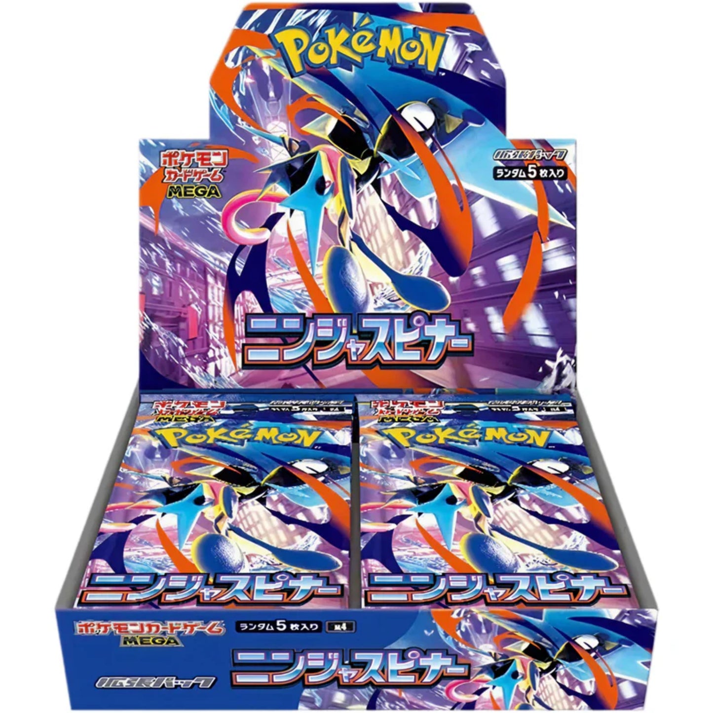 Pokémon Japanese Ninja Spinner Booster Box Factory Sealed