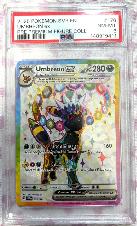 PSA 8 Umbreon Black Star Promo
