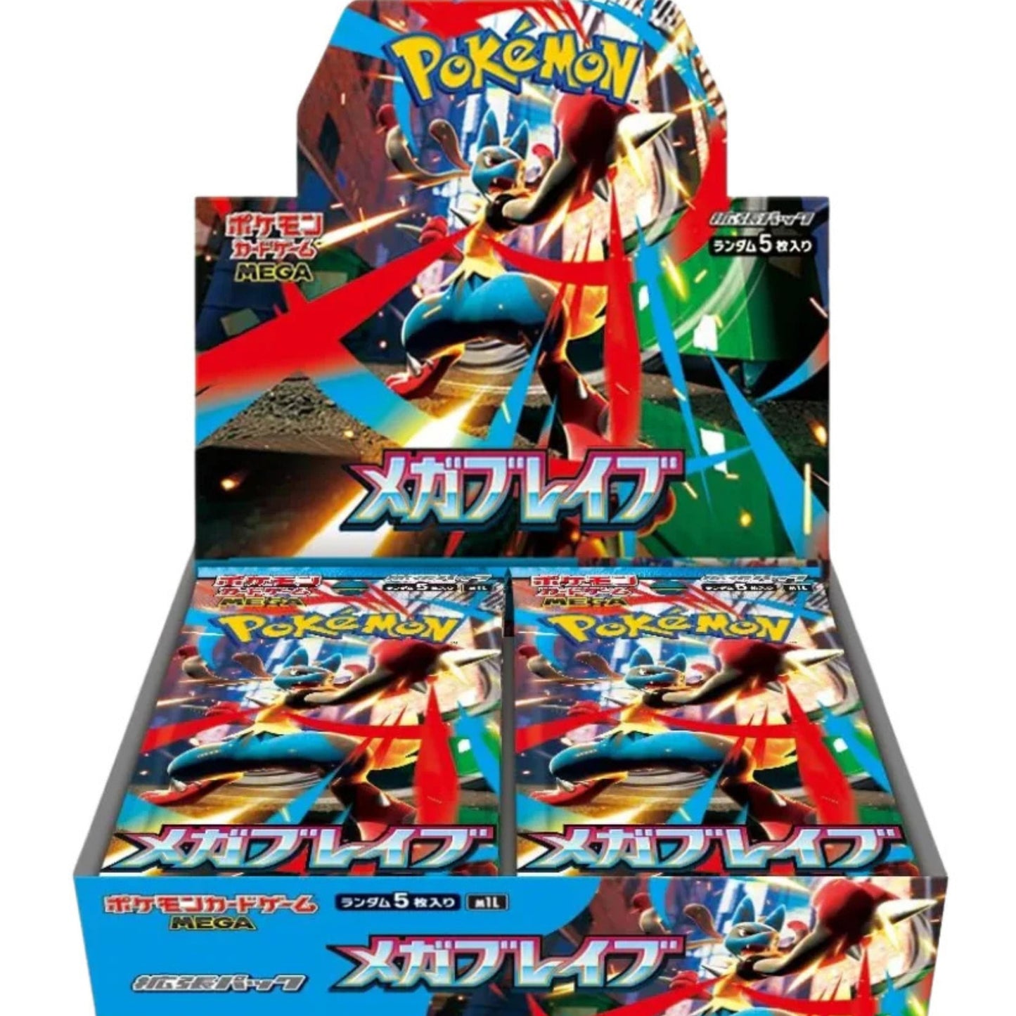 Pokemon Japanese Mega Brave Booster Box